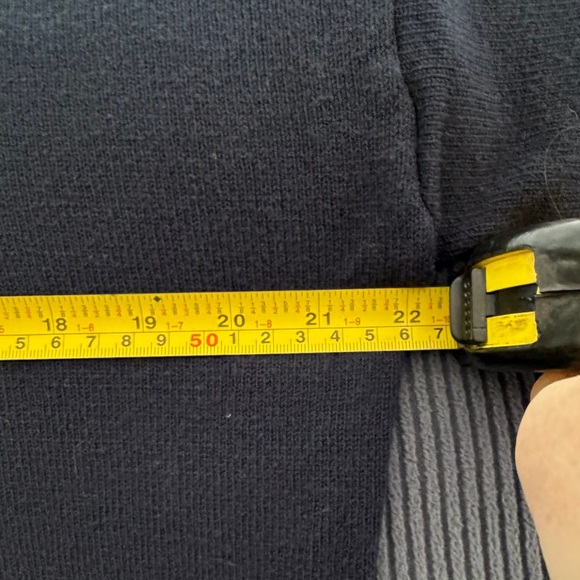 Smash and Tess Amour Navy Crew Neck Sweater Size M/L - Picture 8 of 8